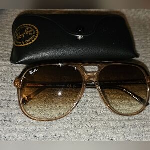 Ray-Ban Brown Gradient Sunglasses